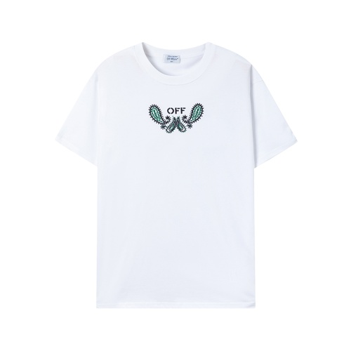Cheap Off-White T-Shirts Short Sleeved For Unisex #1201009 Replica Wholesale [$32.00 USD] [ITEM#1201009] on Replica Off-White T-Shirts