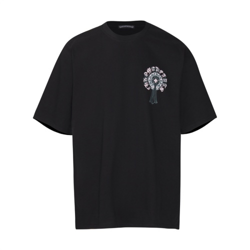 Cheap Chrome Hearts T-Shirts Short Sleeved For Unisex #1201091 Replica Wholesale [$34.00 USD] [ITEM#1201091] on Replica Chrome Hearts T-Shirts