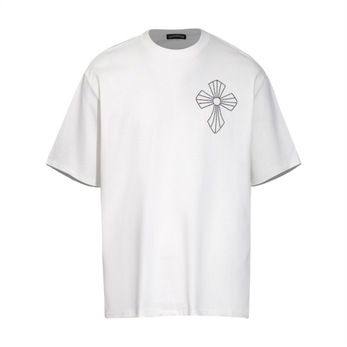 Cheap Chrome Hearts T-Shirts Short Sleeved For Unisex #1201096 Replica Wholesale [$34.00 USD] [ITEM#1201096] on Replica Chrome Hearts T-Shirts