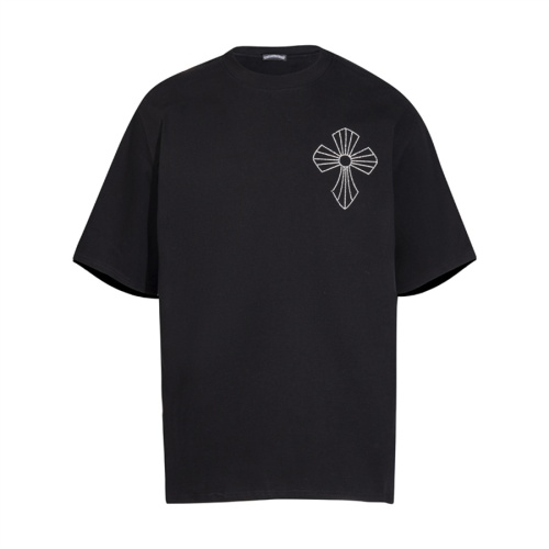 Cheap Chrome Hearts T-Shirts Short Sleeved For Unisex #1201097 Replica Wholesale [$34.00 USD] [ITEM#1201097] on Replica Chrome Hearts T-Shirts