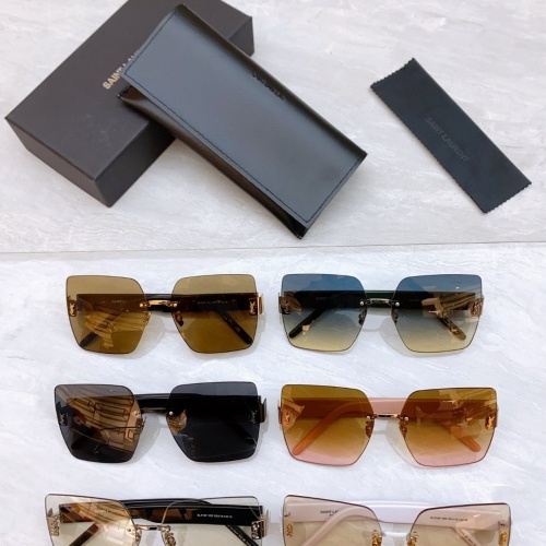 Cheap Yves Saint Laurent YSL AAA Quality Sunglasses #1201114 Replica Wholesale [$60.00 USD] [ITEM#1201114] on Replica Yves Saint Laurent YSL AAA Quality Sunglasses