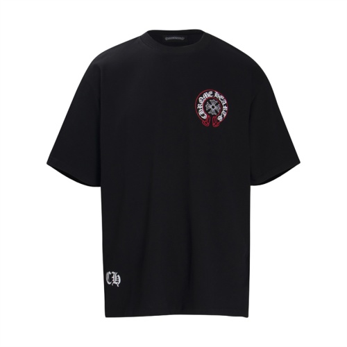 Cheap Chrome Hearts T-Shirts Short Sleeved For Unisex #1201129 Replica Wholesale [$32.00 USD] [ITEM#1201129] on Replica Chrome Hearts T-Shirts