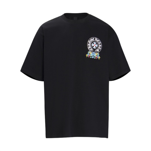 Cheap Chrome Hearts T-Shirts Short Sleeved For Unisex #1201133 Replica Wholesale [$32.00 USD] [ITEM#1201133] on Replica Chrome Hearts T-Shirts