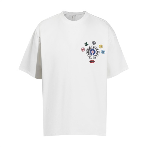 Cheap Chrome Hearts T-Shirts Short Sleeved For Unisex #1201142 Replica Wholesale [$32.00 USD] [ITEM#1201142] on Replica Chrome Hearts T-Shirts