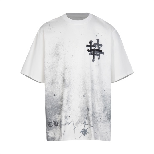 Cheap Chrome Hearts T-Shirts Short Sleeved For Unisex #1201175 Replica Wholesale [$36.00 USD] [ITEM#1201175] on Replica Chrome Hearts T-Shirts