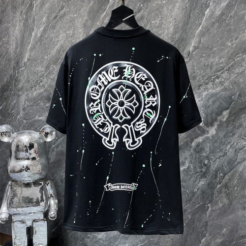 Cheap Chrome Hearts T-Shirts Short Sleeved For Unisex #1201247 Replica Wholesale [$36.00 USD] [ITEM#1201247] on Replica Chrome Hearts T-Shirts