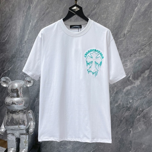 Cheap Chrome Hearts T-Shirts Short Sleeved For Unisex #1201253 Replica Wholesale [$36.00 USD] [ITEM#1201253] on Replica Chrome Hearts T-Shirts