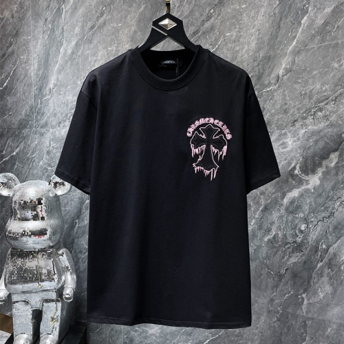 Cheap Chrome Hearts T-Shirts Short Sleeved For Unisex #1201258 Replica Wholesale [$36.00 USD] [ITEM#1201258] on Replica Chrome Hearts T-Shirts