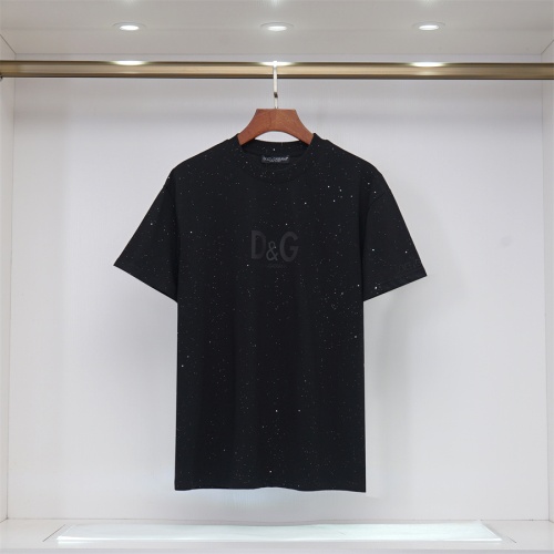 Cheap Dolce &amp; Gabbana D&amp;G T-Shirts Short Sleeved For Unisex #1201371 Replica Wholesale [$34.00 USD] [ITEM#1201371] on Replica Dolce &amp; Gabbana D&amp;G T-Shirts