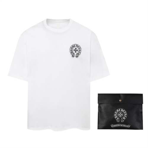 Cheap Chrome Hearts T-Shirts Short Sleeved For Unisex #1201496 Replica Wholesale [$48.00 USD] [ITEM#1201496] on Replica Chrome Hearts T-Shirts