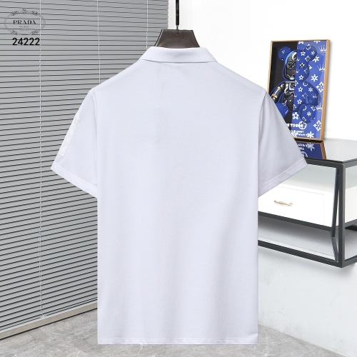 Cheap Prada T-Shirts Short Sleeved For Men #1201797 Replica Wholesale [$45.00 USD] [ITEM#1201797] on Replica Prada T-Shirts