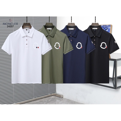 Cheap Moncler T-Shirts Short Sleeved For Men #1201800 Replica Wholesale [$45.00 USD] [ITEM#1201800] on Replica Moncler T-Shirts