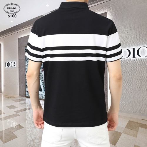 Cheap Prada T-Shirts Short Sleeved For Men #1201827 Replica Wholesale [$45.00 USD] [ITEM#1201827] on Replica Prada T-Shirts