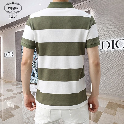 Cheap Prada T-Shirts Short Sleeved For Men #1201828 Replica Wholesale [$45.00 USD] [ITEM#1201828] on Replica Prada T-Shirts