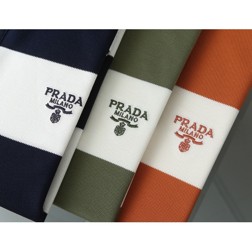 Cheap Prada T-Shirts Short Sleeved For Men #1201829 Replica Wholesale [$45.00 USD] [ITEM#1201829] on Replica Prada T-Shirts