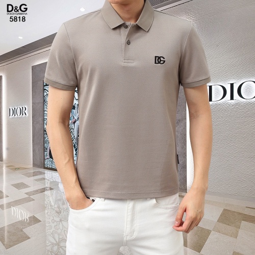 Cheap Dolce &amp; Gabbana D&amp;G T-Shirts Short Sleeved For Men #1201833 Replica Wholesale [$45.00 USD] [ITEM#1201833] on Replica Dolce &amp; Gabbana D&amp;G T-Shirts