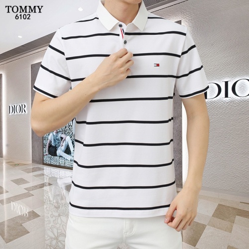 Cheap Tommy Hilfiger TH T-Shirts Short Sleeved For Men #1201843 Replica Wholesale [$45.00 USD] [ITEM#1201843] on Replica Tommy Hilfiger TH T-Shirts