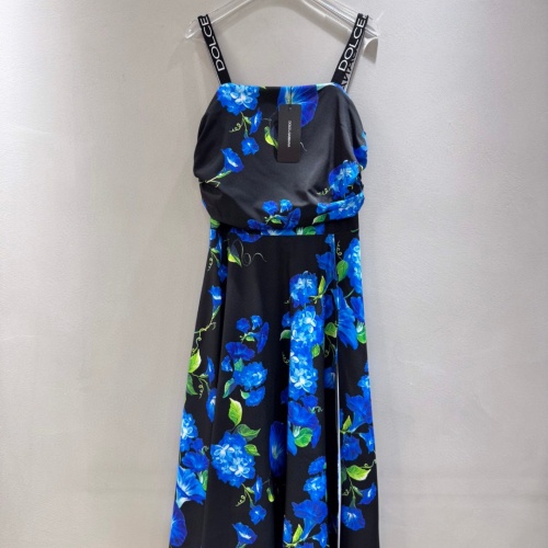 Cheap Dolce &amp; Gabbana Dresses Sleeveless For Women #1201947 Replica Wholesale [$105.00 USD] [ITEM#1201947] on Replica Dolce &amp; Gabbana Dresses