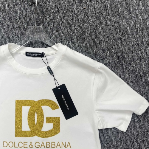 Cheap Dolce &amp; Gabbana D&amp;G Tracksuits Short Sleeved For Women #1202299 Replica Wholesale [$92.00 USD] [ITEM#1202299] on Replica Dolce &amp; Gabbana D&amp;G Tracksuits