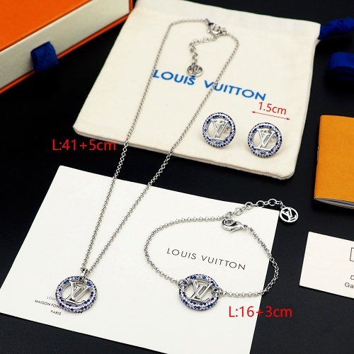 Cheap Louis Vuitton LV Jewelry Set For Women #1202730 Replica Wholesale [$60.00 USD] [ITEM#1202730] on Replica Louis Vuitton LV Jewelry Set