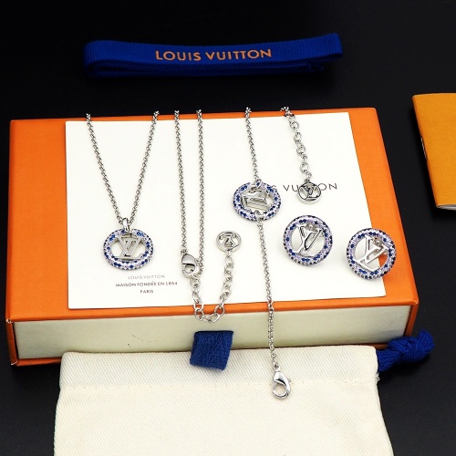 Cheap Louis Vuitton LV Jewelry Set For Women #1202730 Replica Wholesale [$60.00 USD] [ITEM#1202730] on Replica Louis Vuitton LV Jewelry Set