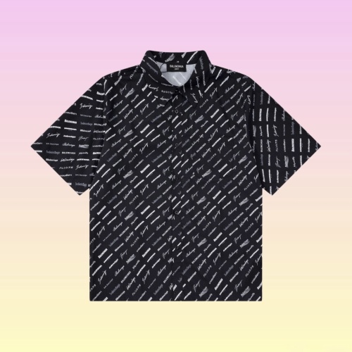 Cheap Balenciaga Shirts Short Sleeved For Unisex #1202855 Replica Wholesale [$52.00 USD] [ITEM#1202855] on Replica Balenciaga Shirts