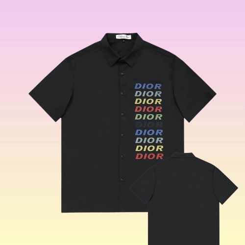 Cheap Christian Dior Shirts Short Sleeved For Unisex #1202893 Replica Wholesale [$48.00 USD] [ITEM#1202893] on Replica Christian Dior Shirts