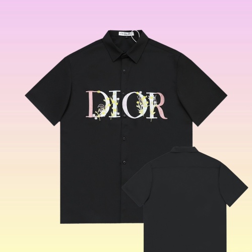 Cheap Christian Dior Shirts Short Sleeved For Unisex #1202897 Replica Wholesale [$52.00 USD] [ITEM#1202897] on Replica Christian Dior Shirts