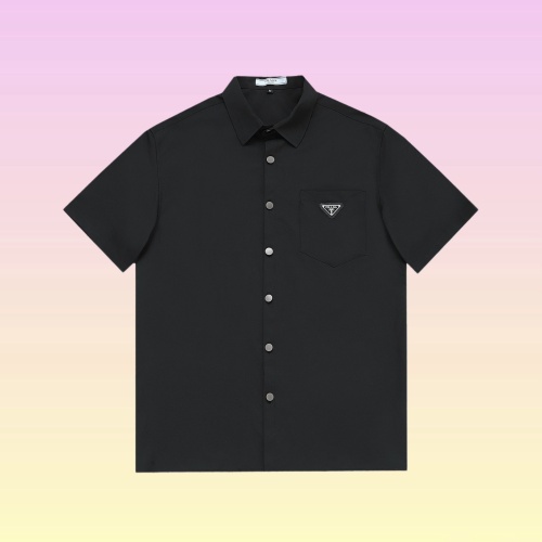 Cheap Prada Shirts Short Sleeved For Unisex #1202902 Replica Wholesale [$48.00 USD] [ITEM#1202902] on Replica Prada Shirts