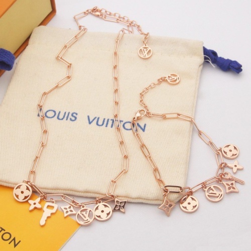 Cheap Louis Vuitton LV Jewelry Set #1203547 Replica Wholesale [$56.00 USD] [ITEM#1203547] on Replica Louis Vuitton LV Jewelry Set