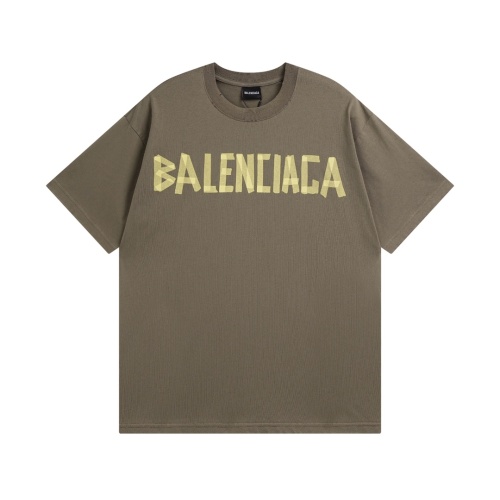 Cheap Balenciaga T-Shirts Short Sleeved For Unisex #1203663 Replica Wholesale [$40.00 USD] [ITEM#1203663] on Replica Balenciaga T-Shirts
