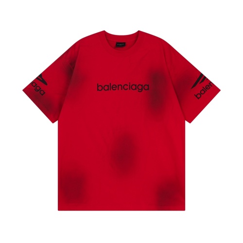 Cheap Balenciaga T-Shirts Short Sleeved For Unisex #1203683 Replica Wholesale [$40.00 USD] [ITEM#1203683] on Replica Balenciaga T-Shirts