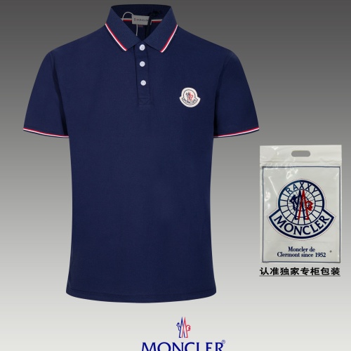 Cheap Moncler T-Shirts Short Sleeved For Men #1203777 Replica Wholesale [$41.00 USD] [ITEM#1203777] on Replica Moncler T-Shirts