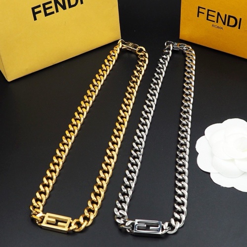 Cheap Fendi Jewelry Set #1203902 Replica Wholesale [$48.00 USD] [ITEM#1203902] on Replica Fendi Jewelry Set