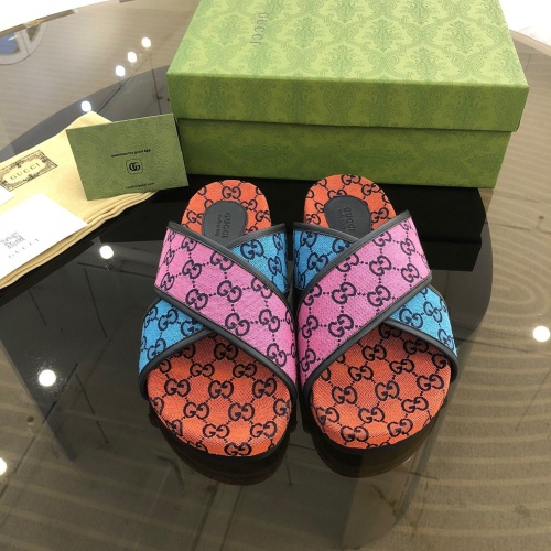 Cheap Gucci Slippers For Women #1203980 Replica Wholesale [$80.00 USD] [ITEM#1203980] on Replica Gucci Slippers