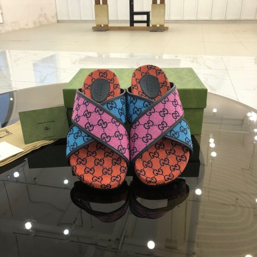 Cheap Gucci Slippers For Women #1203980 Replica Wholesale [$80.00 USD] [ITEM#1203980] on Replica Gucci Slippers