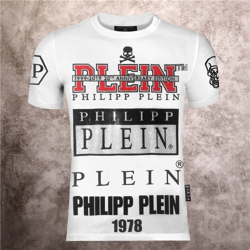 Cheap Philipp Plein PP T-Shirts Short Sleeved For Men #1203989 Replica Wholesale [$29.00 USD] [ITEM#1203989] on Replica Philipp Plein PP T-Shirts