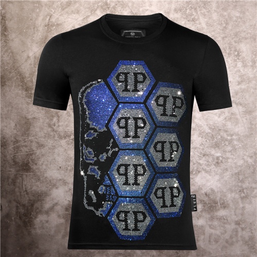 Cheap Philipp Plein PP T-Shirts Short Sleeved For Men #1203995 Replica Wholesale [$32.00 USD] [ITEM#1203995] on Replica Philipp Plein PP T-Shirts