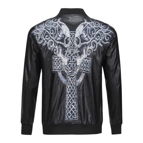 Cheap Philipp Plein PP Jackets Long Sleeved For Men #1204031 Replica Wholesale [$102.00 USD] [ITEM#1204031] on Replica Philipp Plein PP Jackets