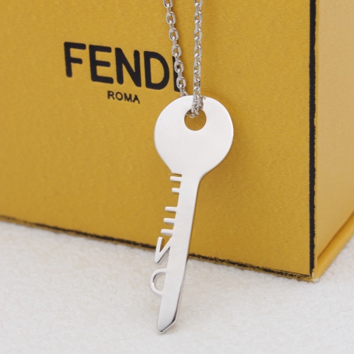 Cheap Fendi Necklaces #1204038 Replica Wholesale [$48.00 USD] [ITEM#1204038] on Replica Fendi Necklaces