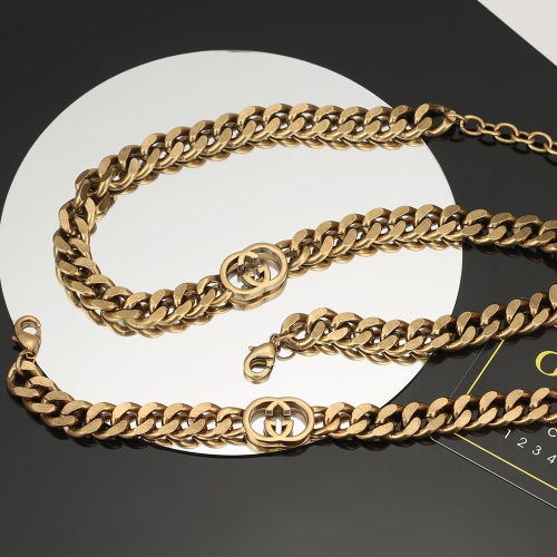 Cheap Gucci Jewelry Set #1204090 Replica Wholesale [$56.00 USD] [ITEM#1204090] on Replica Gucci Jewelry Set