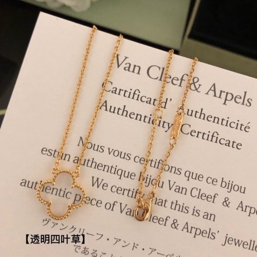 Cheap Van Cleef &amp; Arpels Necklaces For Women #1204099 Replica Wholesale [$25.00 USD] [ITEM#1204099] on Replica Van Cleef &amp; Arpels Necklaces