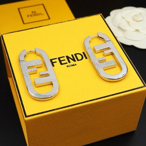 Cheap Fendi Earrings For Women #1204148 Replica Wholesale [$32.00 USD] [ITEM#1204148] on Replica Fendi Earrings