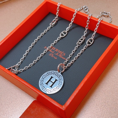 Cheap Hermes Necklaces #1204331 Replica Wholesale [$42.00 USD] [ITEM#1204331] on Replica Hermes Necklaces