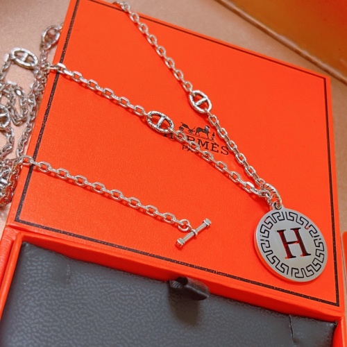 Cheap Hermes Necklaces #1204331 Replica Wholesale [$42.00 USD] [ITEM#1204331] on Replica Hermes Necklaces