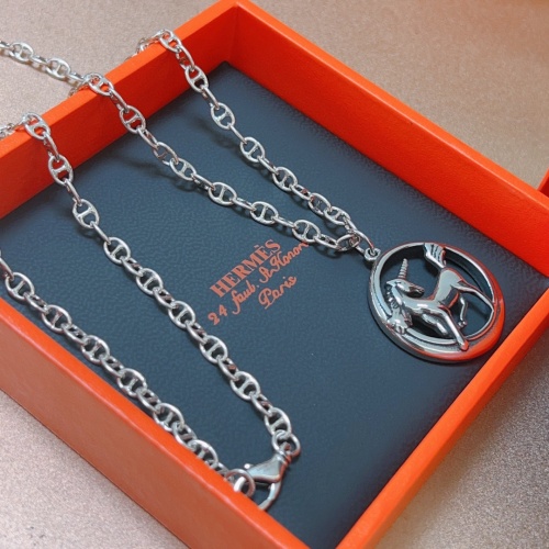 Cheap Hermes Necklaces #1204332 Replica Wholesale [$45.00 USD] [ITEM#1204332] on Replica Hermes Necklaces