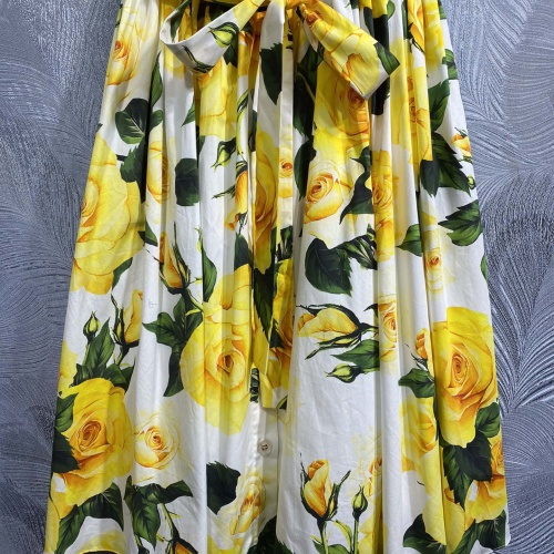 Cheap Dolce &amp; Gabbana Dresses Short Sleeved For Women #1204390 Replica Wholesale [$135.00 USD] [ITEM#1204390] on Replica Dolce &amp; Gabbana Dresses