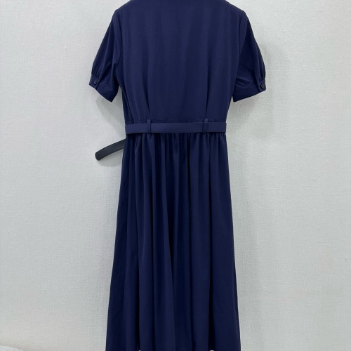 Cheap MIU MIU Dresses Short Sleeved For Women #1204405 Replica Wholesale [$132.00 USD] [ITEM#1204405] on Replica MIU MIU Dresses