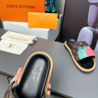 Cheap Louis Vuitton Slippers For Women #1196953 Replica Wholesale [$72.00 USD] [ITEM#1196953] on Replica Louis Vuitton Slippers