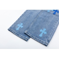 Cheap Chrome Hearts Jeans For Men #1197009 Replica Wholesale [$52.00 USD] [ITEM#1197009] on Replica Chrome Hearts Jeans
